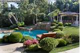 Pictures of Backyard Pool Landscaping Ideas