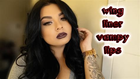 Wing Liner Vampy Lips Youtube