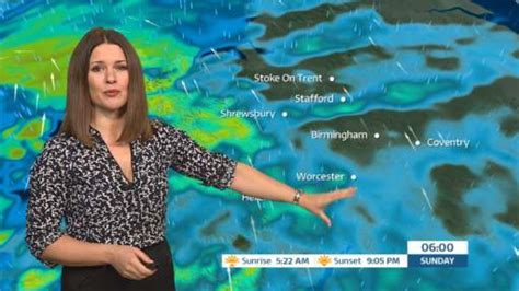 West Midlands Weather And Pollen Rain And Strong Winds Itv News Central