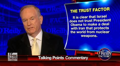 Fox Newss Bill Oreilly Riffs On The Importance Of ‘trust The