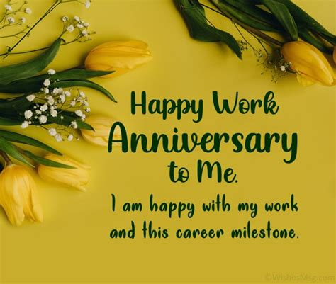 Work Anniversary Wishes And Messages Wishesmsg