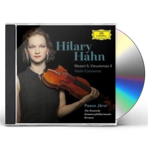 Hilary Hahn Violin Concertos Mozart No 5 And Vieuxtemps No 4 Cd