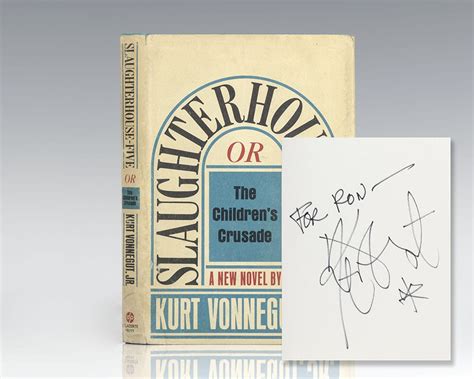 Slaughterhouse Five Kurt Vonnegut First Edition Signed Rare