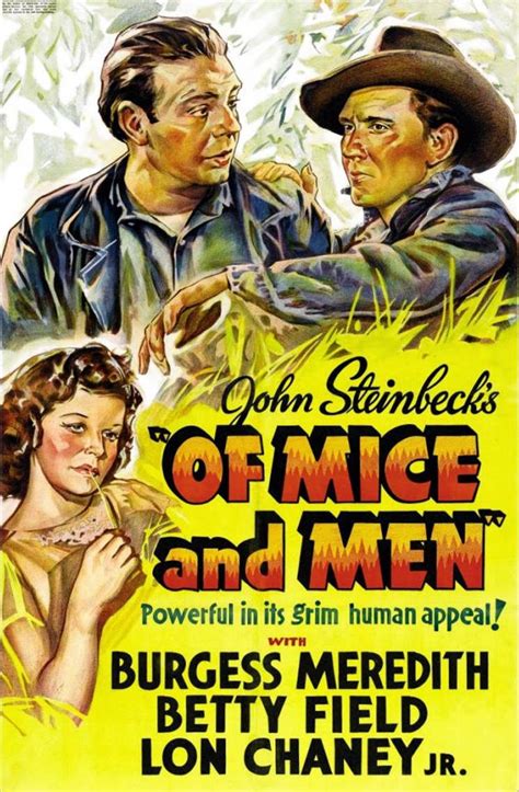 Best Movie Classics Ever Made Of Mice And Men 1939 Steinbecks