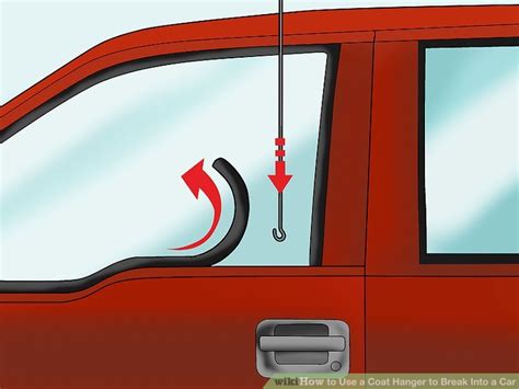 Tighten the knot, and pull upwards. 3 Ways to Use a Coat Hanger to Break Into a Car - wikiHow