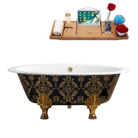 We analzed over 20 different ones that are available on the market we spent 13 hours analyzing bathtubs manufactured by 12 different brands that are available on the. Streamline 65 in. Cast Iron Clawfoot Non-Whirlpool Bathtub ...