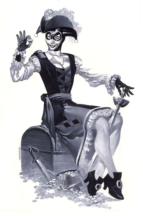 Harley Quinnpirate Style By Christopherstevens On Deviantart
