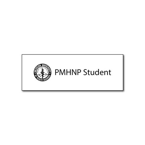PMHNP Student Name Badge - WesternU Campus Store