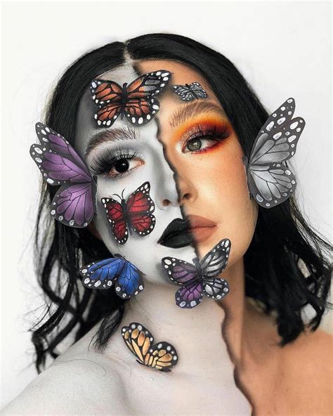 Amazing Face Art Illusion By Makeup Artist Hollierose Melody Jacob