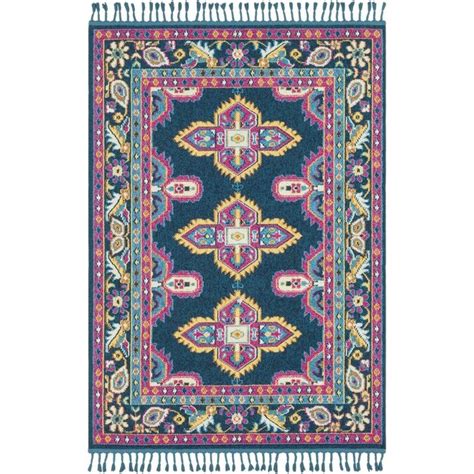 See more ideas about rugs, lowes rugs, area rugs. Surya Love 8 x 10 Navy Indoor Medallion Oriental Area Rug at Lowes.com