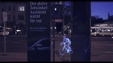 Mercedes Benz Creates Outdoor Hologram Campaign Walldecaux Youtube