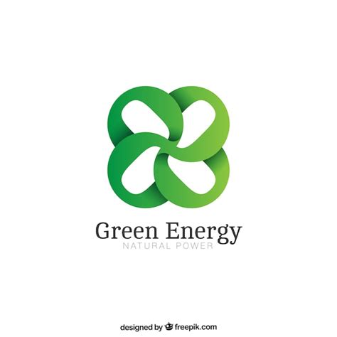 Premium Vector Green Energy Logo