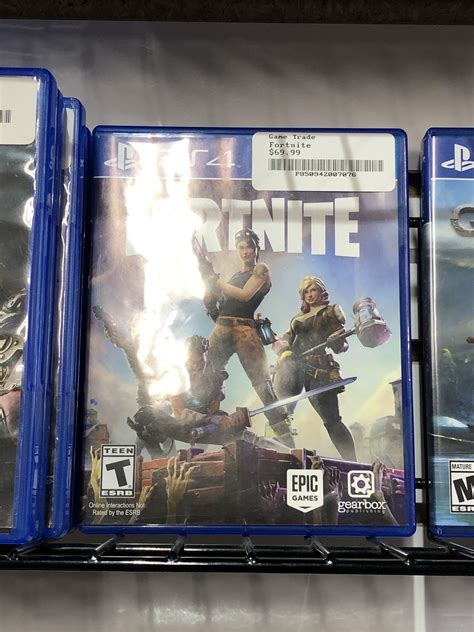 Found A Physical Copy Of The Game At A Game Trade Near Me Rfortnite