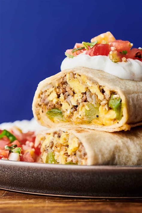 Easy Make Ahead Breakfast Burrito Freezer Friendly