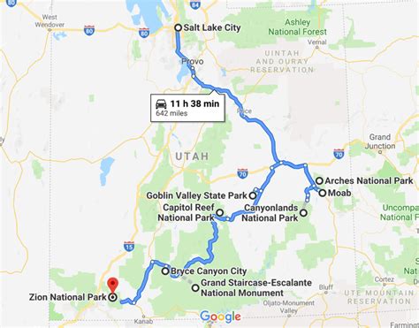 Bucket List Utah National Parks Road Trip Itinerary Follow Me Away