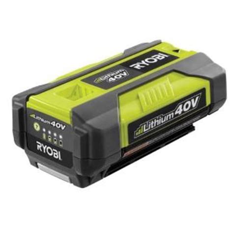 Ryobi Ry40200 Trimmer Replacement 40v Slim Battery 130186006