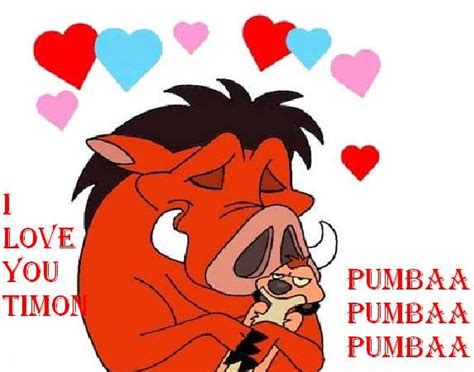 Timon And Pumbaa Are In Love By Bobcatgirldeer On Deviantart