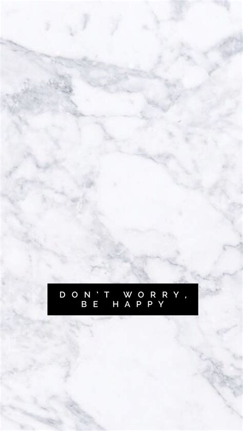 Wallpaper Wall Background Marble White Minimal Quote