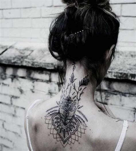 101 Pretty Back Of Neck Tattoos Styletic