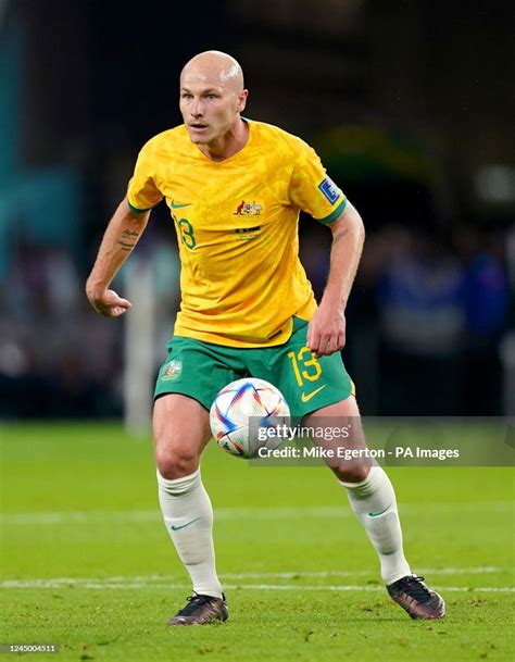 Australias Aaron Mooy During The Fifa World Cup Group D Match At Al
