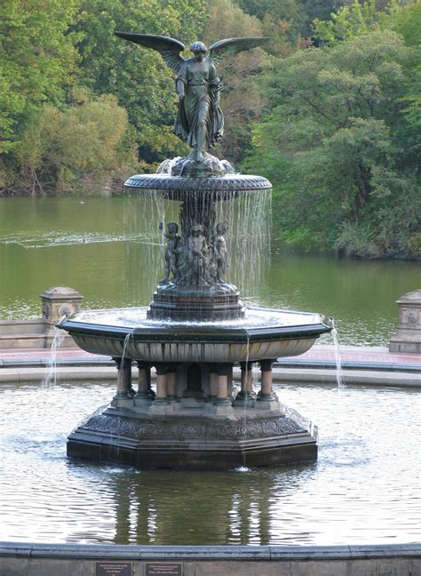 Bethesda Fountain Angel Central Park New York City New York