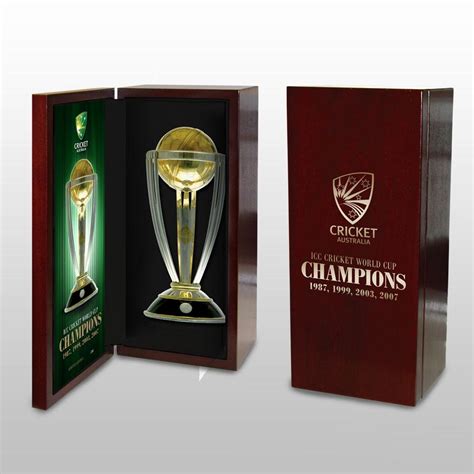 The international cricket council (icc) said on thursday it will kill off the champions trophy tournament and replace it with a world twenty20 championship that will be held every two years. Cricket - ICC Champions Trophy Replica | Taylormade Memorabilia | Sports Memorabilia Australia
