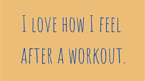 Fitness Affirmations Positive Affirmations For Exercise Winning Affirmations