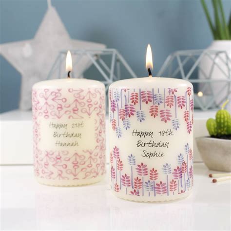 Find great deals on ebay for personalised birthday cards. Personalised Birthday Candle Gift By Olivia Morgan Ltd ...