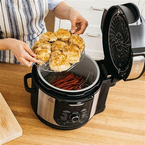 Cuisinart also includes a full instruction manual and various recipes to kickstart your. Ninja FD401 Foodi 8-qt. 9-in-1 Deluxe XL Cooker