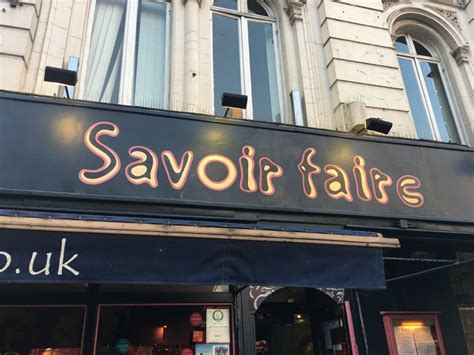 The Reverend Eats ... Savoir Faire in London - The Reverend