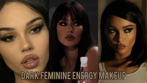 Dark Feminine Makeup Tutorials Tiktoks Youtube