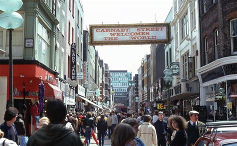 Carnaby Street London 1980 Flashbak
