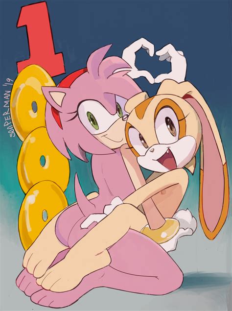 Post 3395876 Amy Rose Cream The Rabbit Sonic The Hedgehog Series