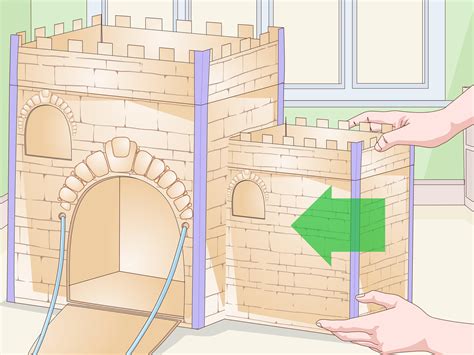 How To Build A Castle Out Of Cardboard Boxes With Pictures