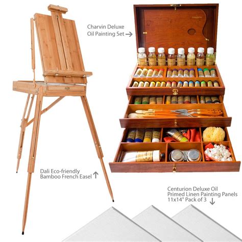 Charvin Deluxe Oil Painting Value Set