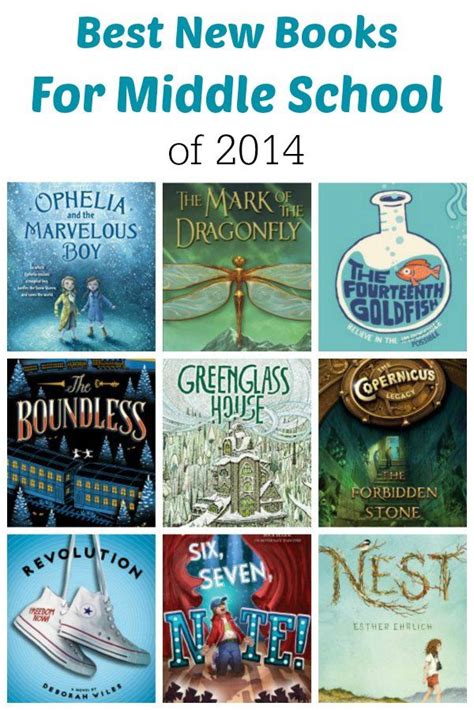 Hey, this is my list after all!) Best New Books for Middle School | Middle school books ...