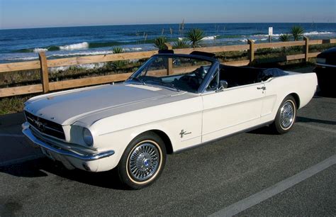 Wimbledon White 1964 Ford Mustang Convertible