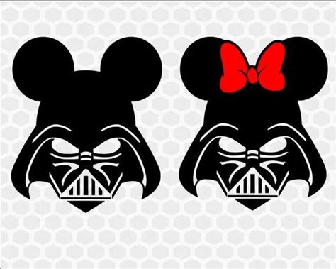 Darth Vader with Mickey Ears SVG bundle, Star Wars svg, mickey ears