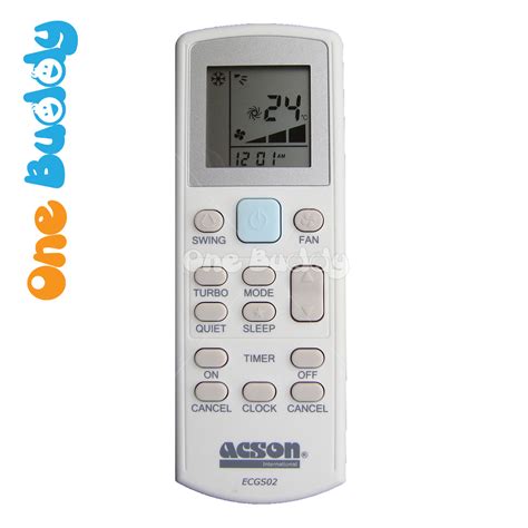 Acson Aircon Remote Control Ecgs Replacement One Buddy Trading