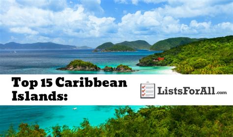 Best Caribbean Islands The Top 15 List