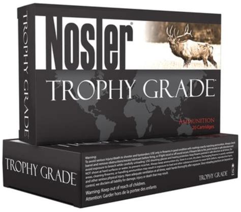 Nosler Trophy Grade 7mm Stw 140gr Partition 20rd Box Impact Guns