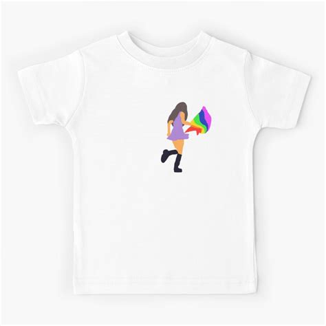 Olivia Rodrigo Sour Tour Pride Flag Kids T Shirt By Xolaur62