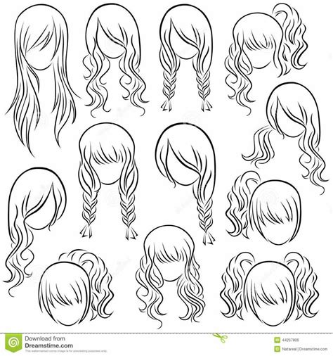 Pin By Keikoauemiko On Ideas Para Mis Dibujos How To Draw Hair Hair