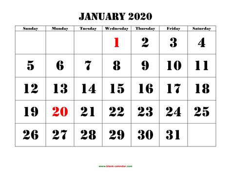 January 2020 Calendar Kalnirnay Calendar Template Printable