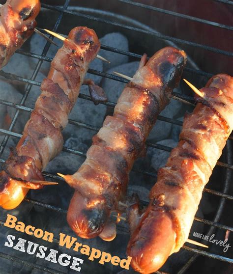 Bacon Wrapped Sausage Recipe Make Life Lovely