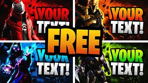 Free Fortnite Youtube Thumbnail Template Pack Acez Graphics Templates