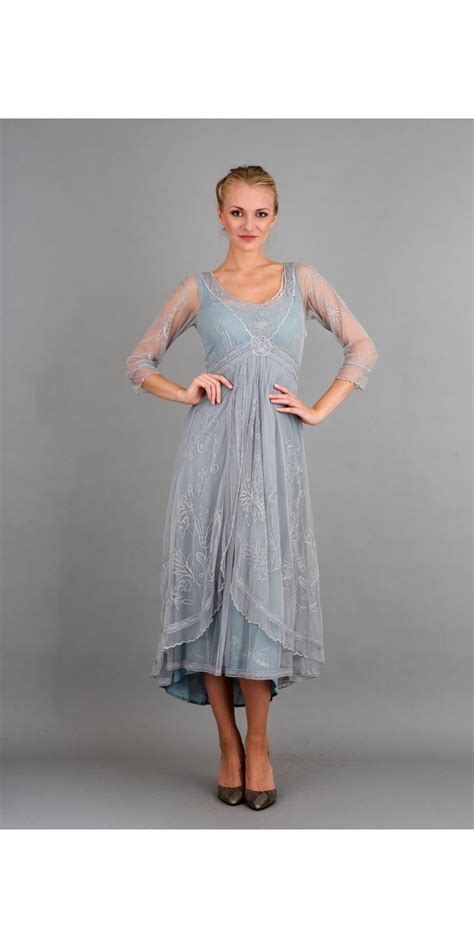 Nataya 40163 Downton Abbey Tea Party Gown In Sunrise Wedding Gowns