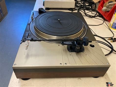 Technics Sl 1100 Turntable With Audio Technica At1130 Tonearm Photo
