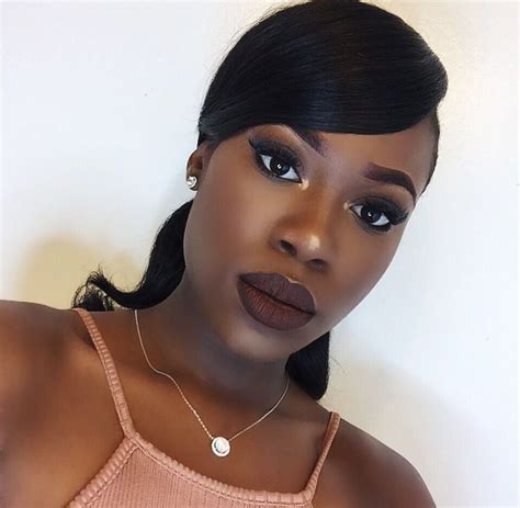 Flawless Beauties 👯 👑💄💅🏽👄 Photo Black Girl Makeup Dark Skin Makeup