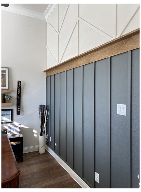 Modern Wainscoting Accent Wall